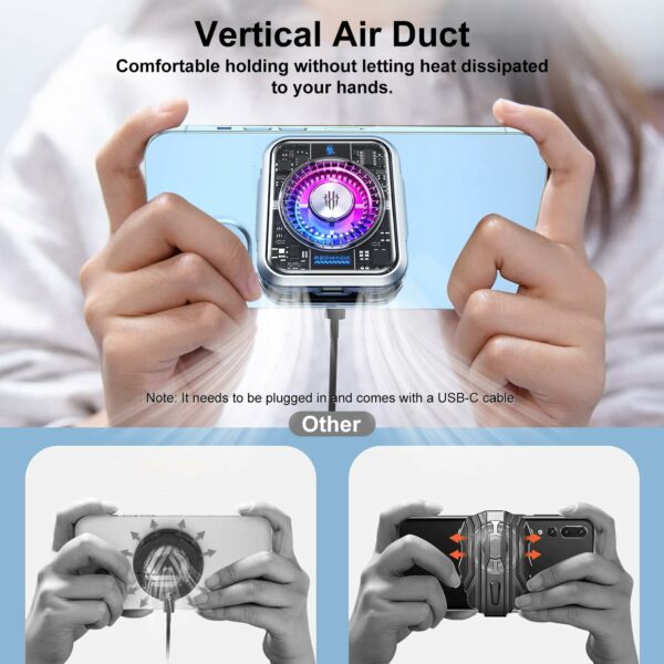 Nubia RedMagic Magnetic Cell Phone Cooler 5 Pro – Image 8