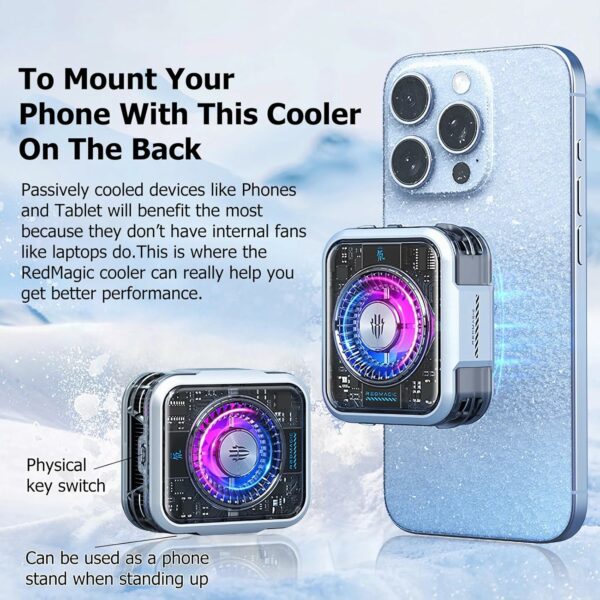 Nubia RedMagic Magnetic Cell Phone Cooler 5 Pro – Image 3