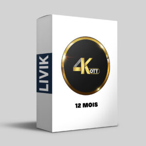 ABONNEMENT 4K OTT 12MOIS