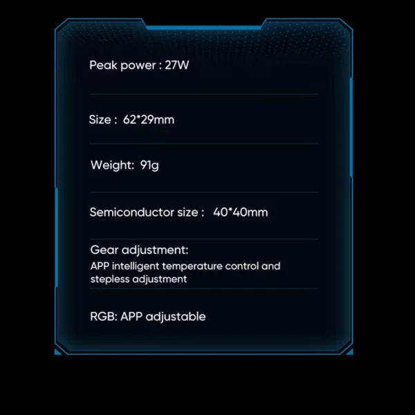 REDMAGIC Cooler 4 Pro Magnétique Pour téléphone de jeu 27W – Image 3